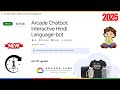 Arcade Chatbot: Interactive Hindi Language-bot | arc111-genai