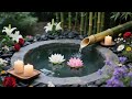 Relaxing Spa Music & Nature Sounds | Bamboo Water Relaxation for Deep Meditation & Healing Music