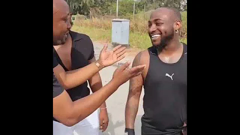 Davido DMW Logistics manager Israel Just got a new car from Obo @davido #cappperworld #captv