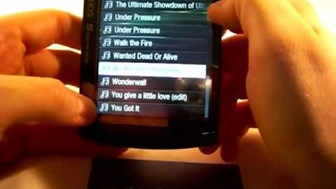 Archos 5 IT Android - User Interface