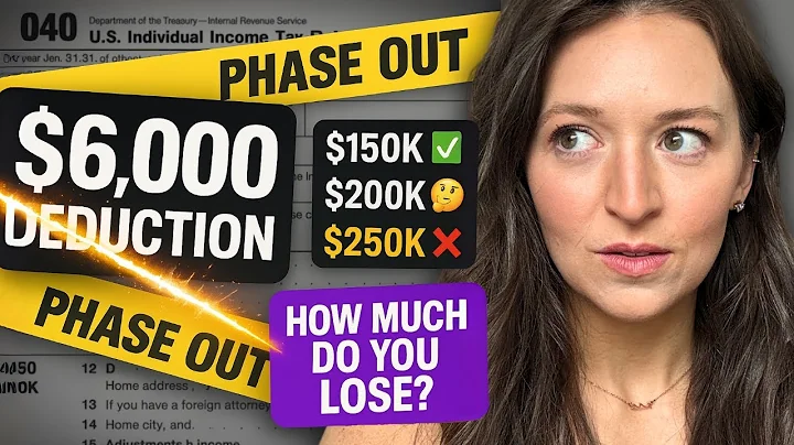 NEW $6,000 Senior Deduction Phase-Out Range Explained + Real Examples