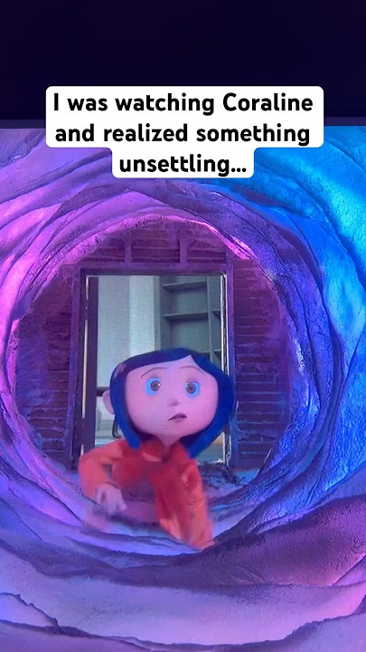 I’ve missed this for 15 years?! 😭😭😭 #coraline #halloween #shorts