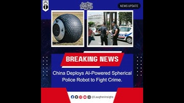 China Unveils AI-Powered Police Robot for Smart Policing