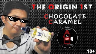 E-Juice The Origin 1St Nutty Chocolate Melted With Caramel By Kawanua Vapechannel Feat Tole