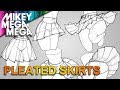 How To Draw SKIRTS FROM BASIC SHAPES