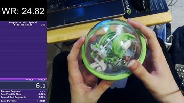 Perplexus Go! Spiral - 1-30 No Skips in 19.000 seconds (World Record)