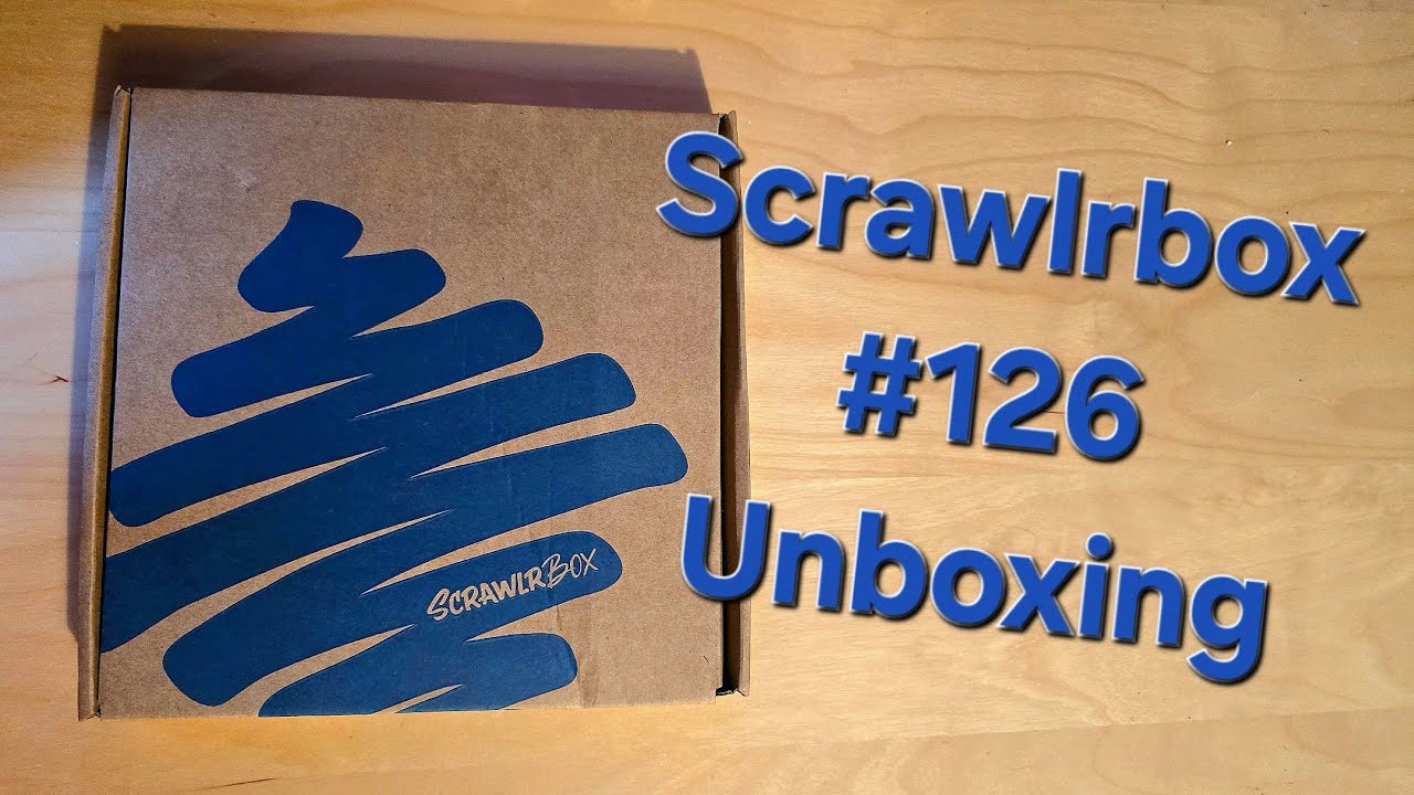 Scrawlrbox #126 (February 2026) Unboxing
