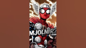 WHY the HELL CAN´T SPIDER-MAN LIFT MJOLNIR? #shorts