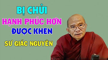 Bị Người Chửi Sẽ Hạnh Phúc Hơn Được Người Khen | Sư Giác Nguyên | Sư Toại Khanh