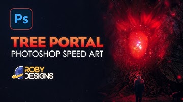 How to Create "Tree Portal" in Photoshop | Speed Art | Manipulation | Tutorial