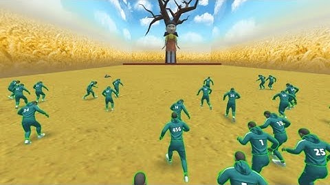 Squid Game 3D 🦑🥷🦑 All Levels Gameplay Android,ios HD