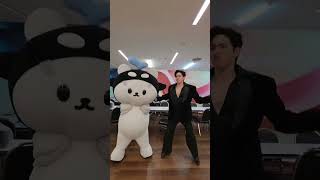 Download Lagu Aww...San's first dance challenge of 'I am Polcasan' is with PhorPhor 😍 #polcasan #newwiee MP3