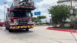 Dozens of firefighters responding to Dallas fire at 3-story hotel, officials say
