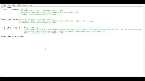 1MAC: Play Movie Trailer (Python Code)