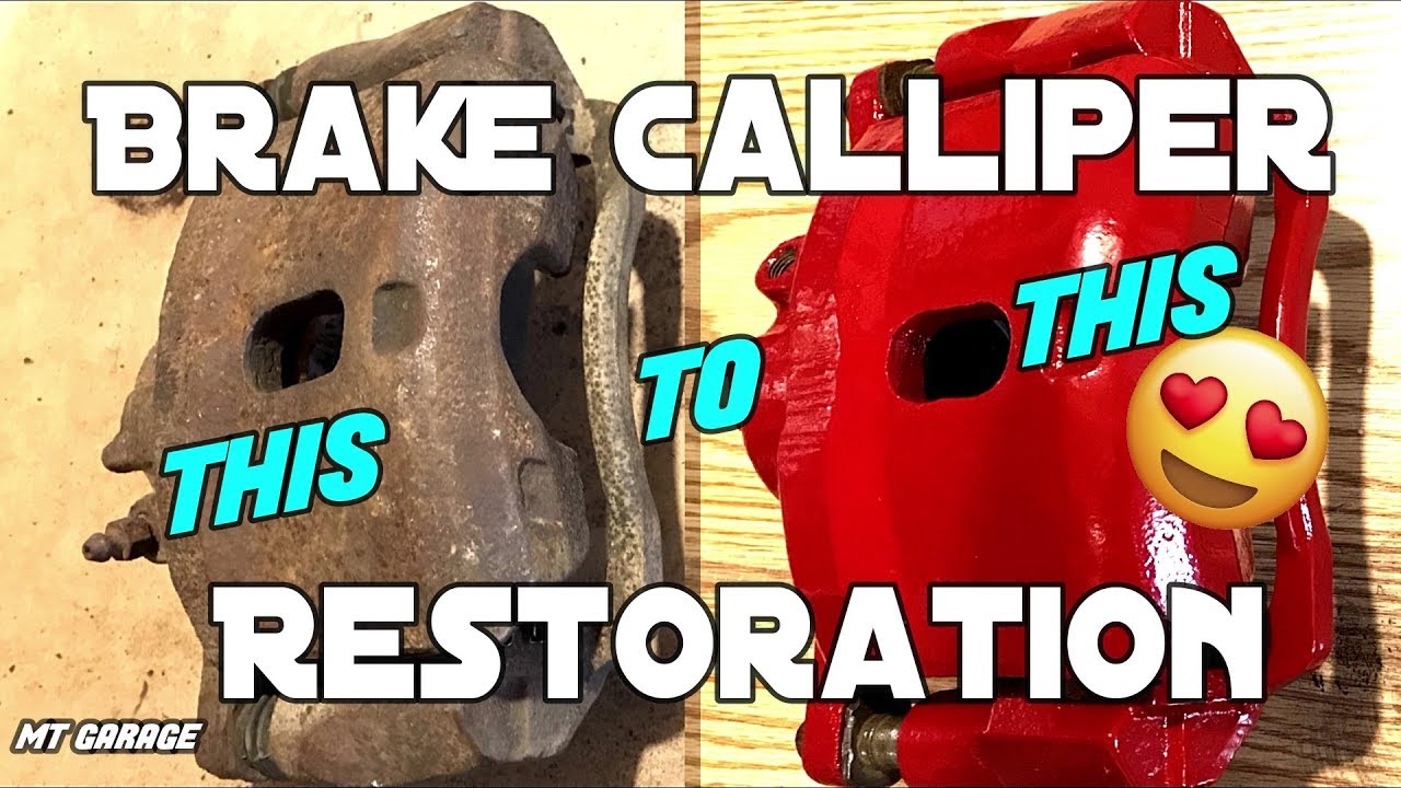Cheap Brake Caliper Restoration Looks Brand New! YouTube