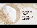 Вакуумный клиторальный стимулятор Satisfyer Love Triangle White