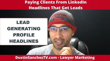 How To Write Good LinkedIn Headlines | LinkedIn Headline Tips | LeadsFromLinkedIn