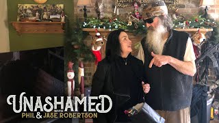 Phil Robertson's Incredible Gift for Miss Kay, Jase Messes with Missy & Hunting Is Biblical | Ep 203