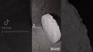 TÜNEL KORUMASI İÇİN TAŞTAN KAPAK #define #definebulmaani #defineisaretleri #tarih #defineler