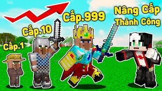 REDHOOD THỬ THÁCH 24 GIỜ NÂNG CẤP DÂN LÀNG THÀNH PRO TRONG MINECRAFT*1 NGÀY MỀU HUẤN LUYỆN DÂN LÀNG