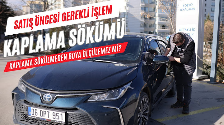 Şeffaf Kaplama Nasıl Sökülür? Satış Öncesi Neden Sökmek Gerekir? Sökmeden Boya Kontrolü Yapılır mı?