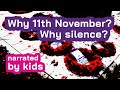 Remembrance Day at UK National Memorial Arboretum | narrated by Kids