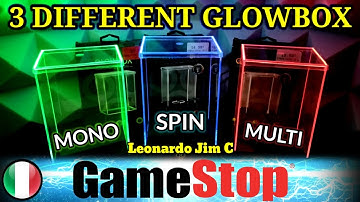 GLOWBOX LED PER ESPOSIZIONE 💡✨ ! GAMESTOP: MONOCOLOR-SPIN-MULTICOLOR LED LIGHT TEST (LeonardoJimC)