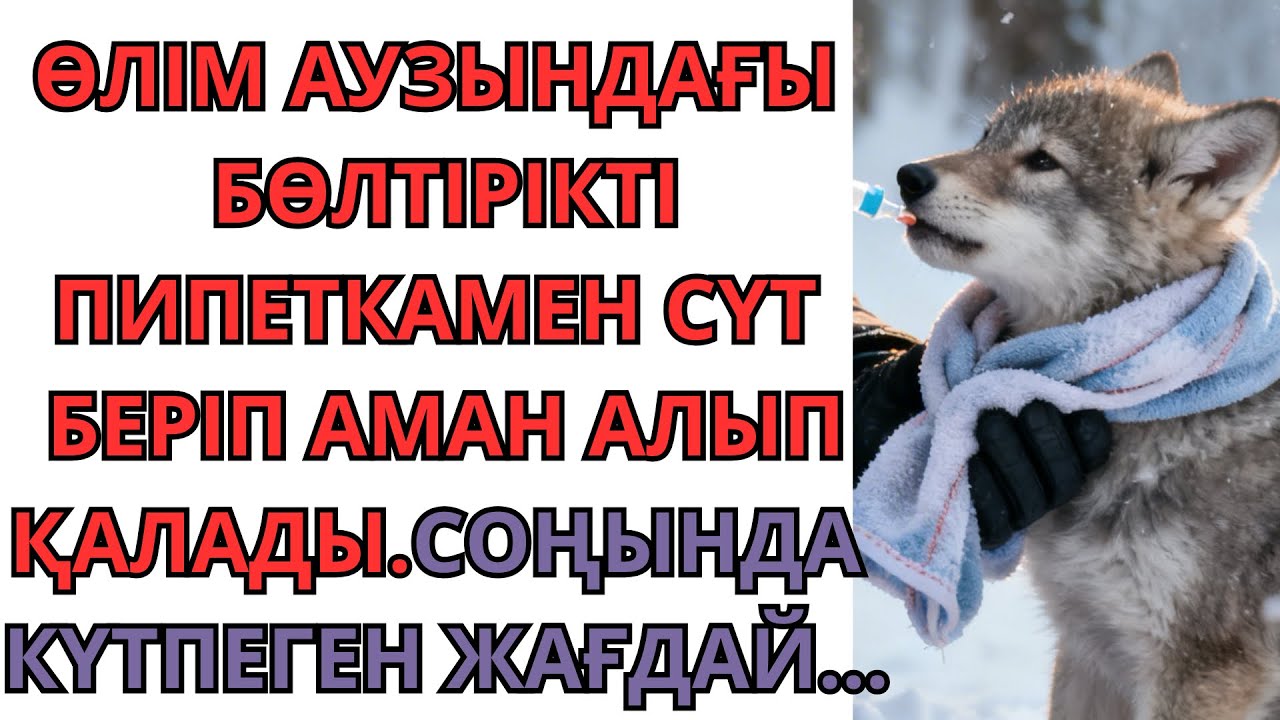 ОЛ ӨЛІМ АУЗЫНДАҒЫ БӨЛТІРІКТІ ПИПЕТКАМЕН СҮТ БЕРІП АМАН АЛЫП ҚАЛАДЫ…СОҢЫНДА МҮМКІН ЕМЕС ЖАҒДАЙ…