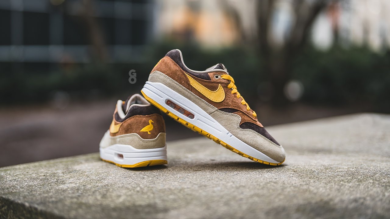 Het spijt me Zullen Openbaren Nike Air Max 1 Premium "Pecan" (Ugly Duckling Pack): Review & On-Feet -  YouTube