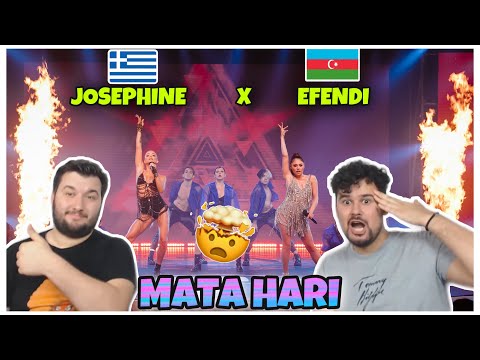 REACTION TO Josephine (GREEK) & Efendi (AZERI) — Μata Hari | MAD Video Music Awards 2021 από τη ΔΕΗ