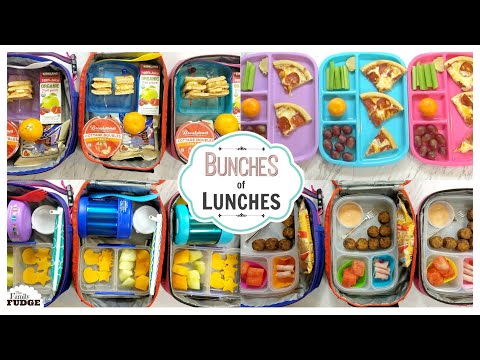 School Lunch Ideas For KIDS 🍎 JK, K, 1st Grade, 2nd Grade | Bunches Of Lunches