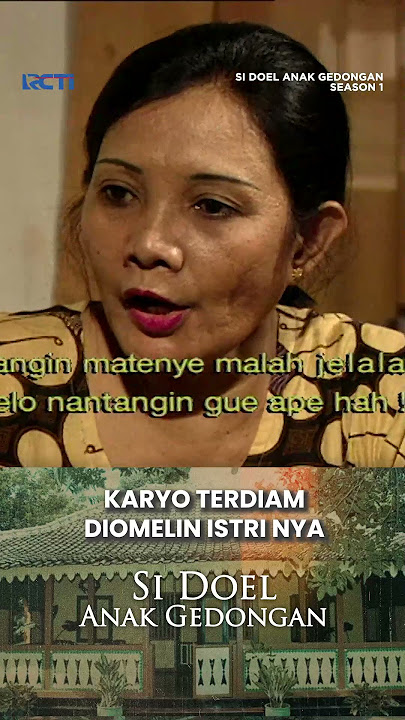 KARYO TERDIAM! Saat Diomelin Sama Istrinya #Shorts #Sidoelanaksekolahan #Mandra
