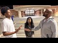 Larry sees Isaiah asking for a ride home and makes him get in the car 