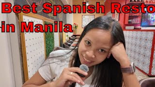 Best Spanish Resto in Manila, Philippines?
