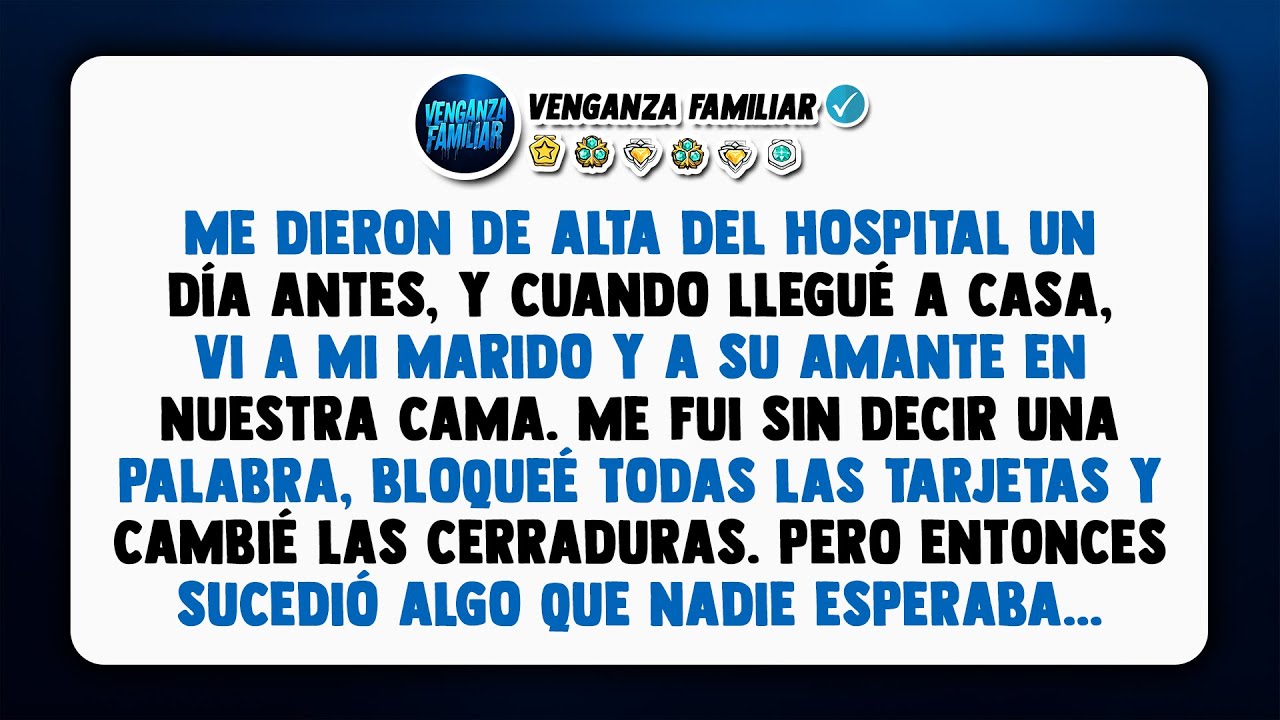 Me fui en silencio, bloqueé mis tarjetas y cambié las cerraduras. Lo que sucedió después...