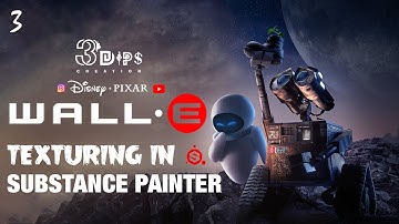 How to Texture the WALL-E Robot from Pixar