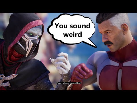 Видео: MK1 - Ermac Vs Omni-Man Dialogues