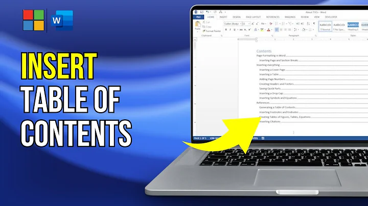 How to Add a Table of Contents in Microsoft Word (Full Guide)