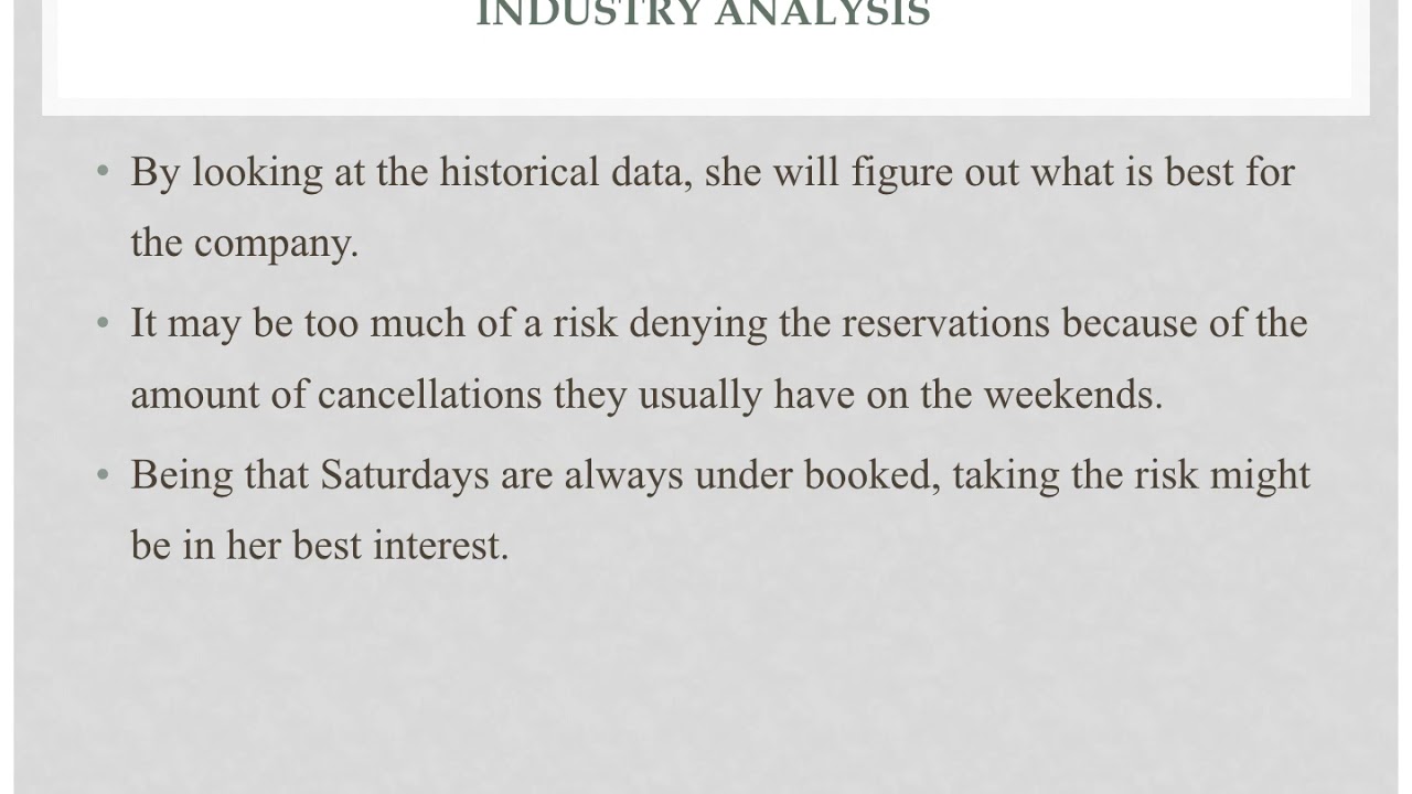 marriott rooms forecasting