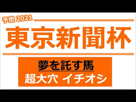 東京新聞杯2021 予想 【発表！勝負できる5頭】
