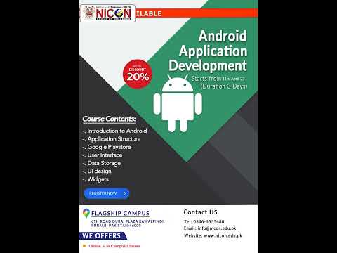 Android Application Development | NICON Group of Colleges