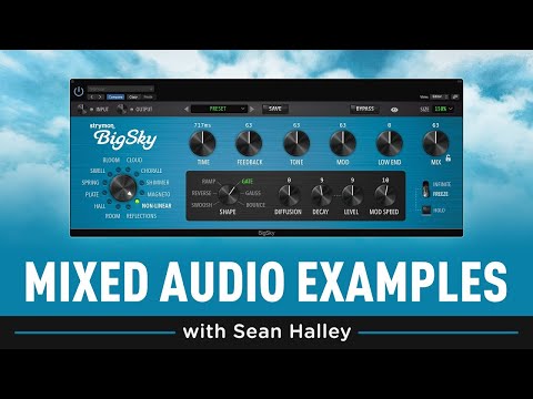 Strymon BigSky Plugin - Mixed Audio Examples