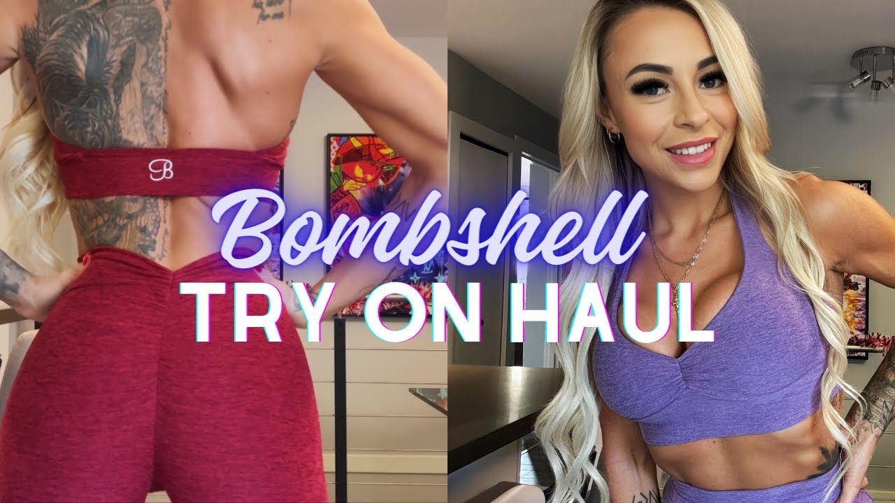 Bombshell Sportswear - V BACK LEGGINGS on Designer Wardrobe