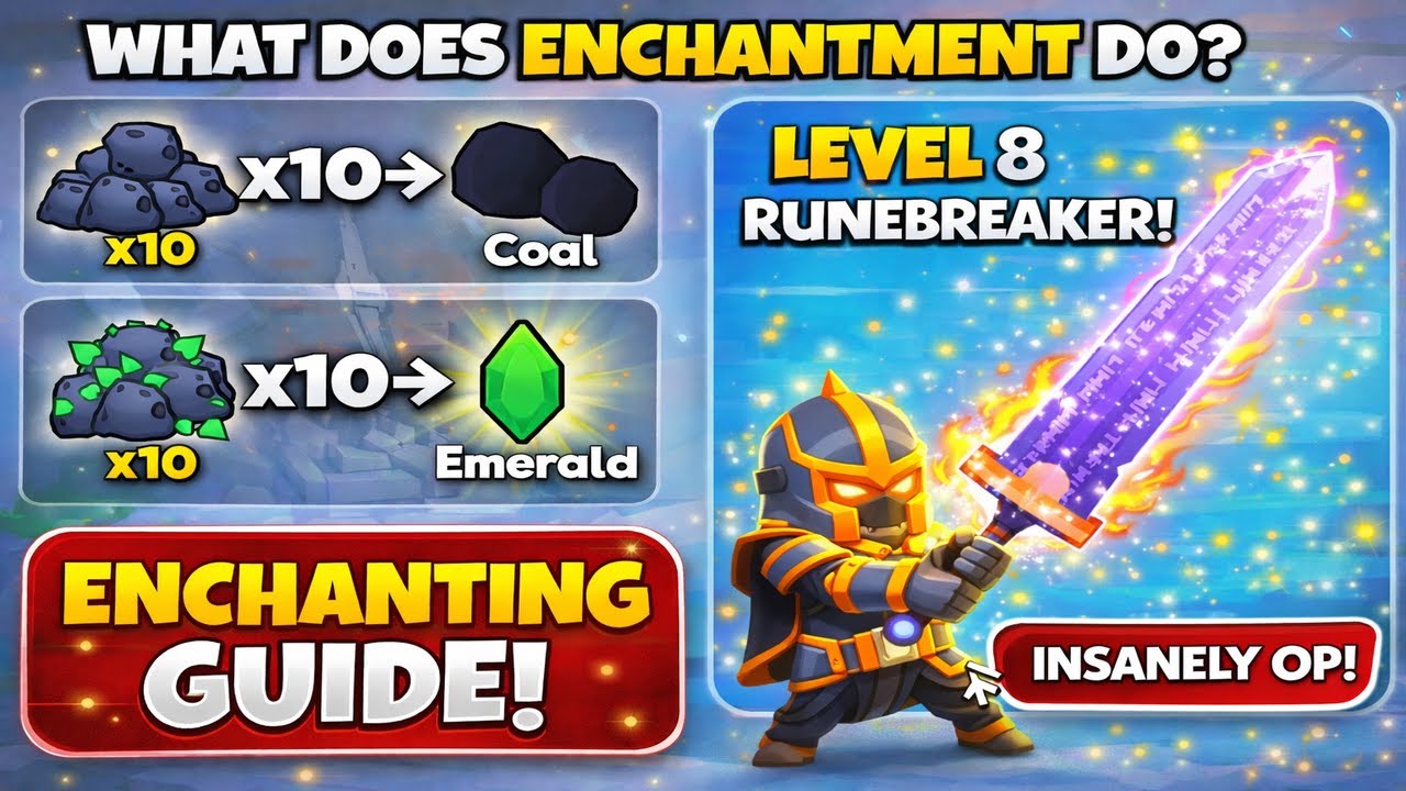 What Does Enchantment Do? – Full Enchantment Explained in Swordmasters io ✨