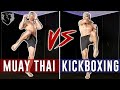 Muay Thai vs Kickboxing KNEE Style