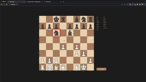 Create a chess game with react - Part 01 - Board