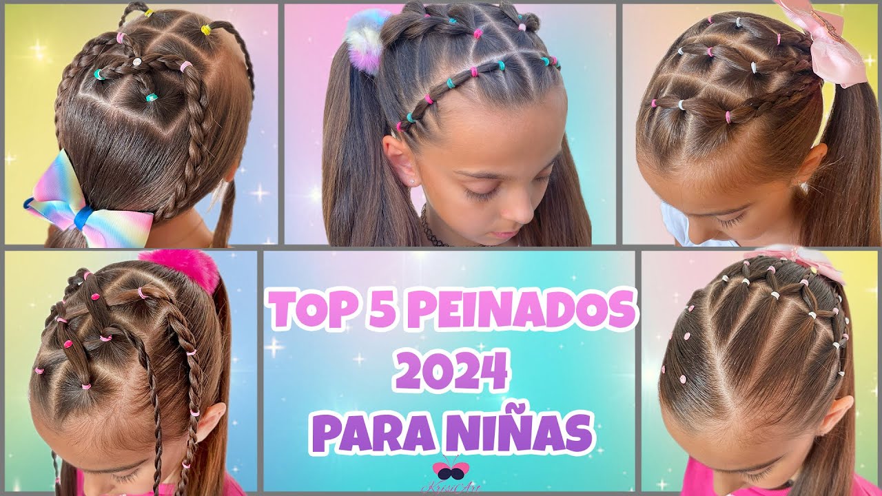 ТОП-5 ЛЕГКИХ ПРИЧЕС 2024 ГОДА ДЛЯ ДЕВОЧЕК #easyhairstyles