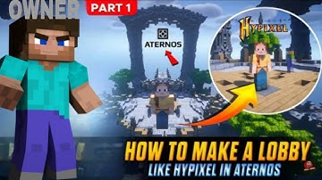 How To Make Server Like HYPIXEL On Aternos || Tutorial Part#1 || #minecraft #trending