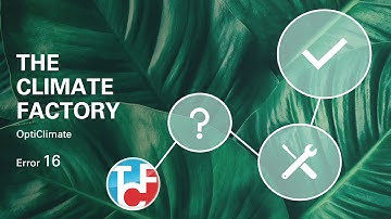 Opticlimate Error 16 - Uitleg (watergekoeld)