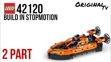 MAKE AND PUT ON THE SHELF! Building LEGO 42120 in STOPMOTION! 2 part